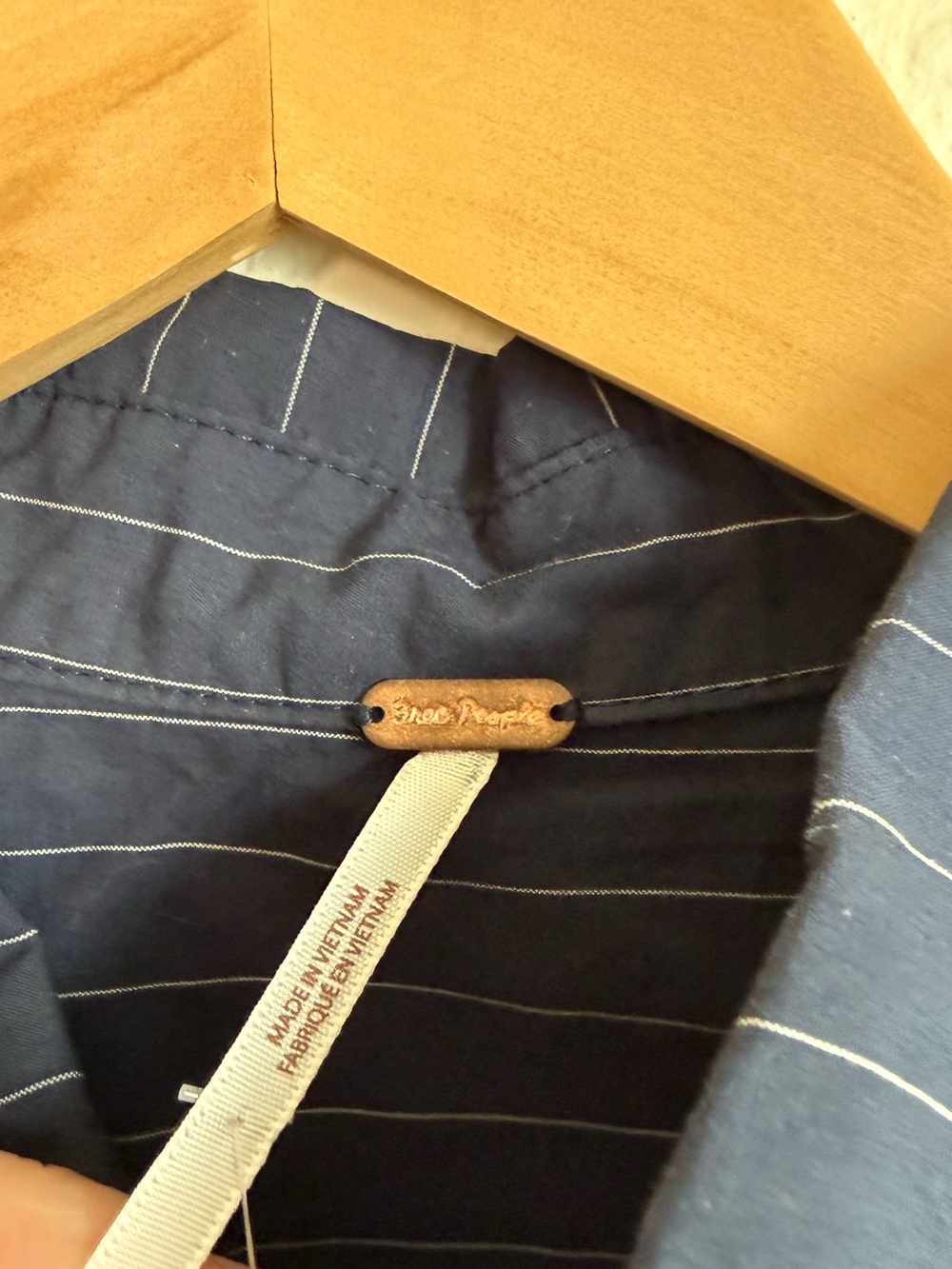 Free People Memphis Blues Button Up Shirt Avant Garde Dramatic Scandinavian - Picture 5 of 8